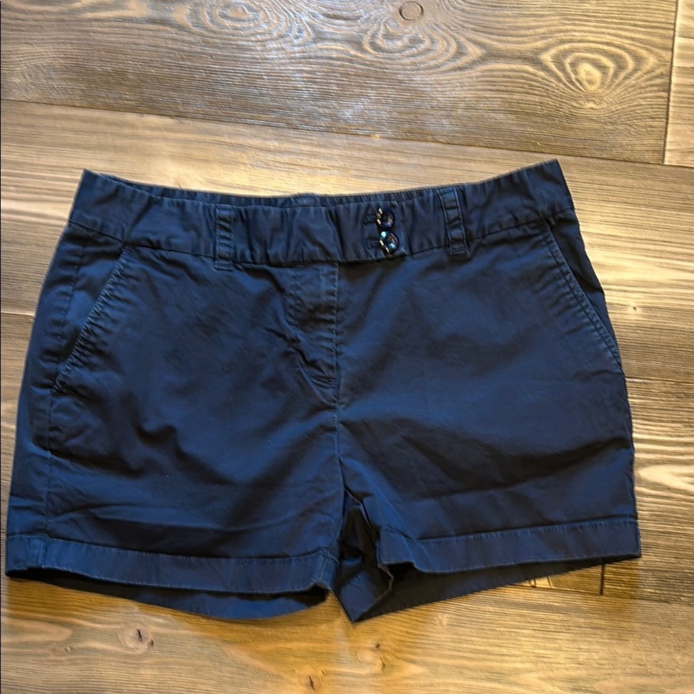 Vineyard Vines Blue Bermuda Shorts Cotton Twill